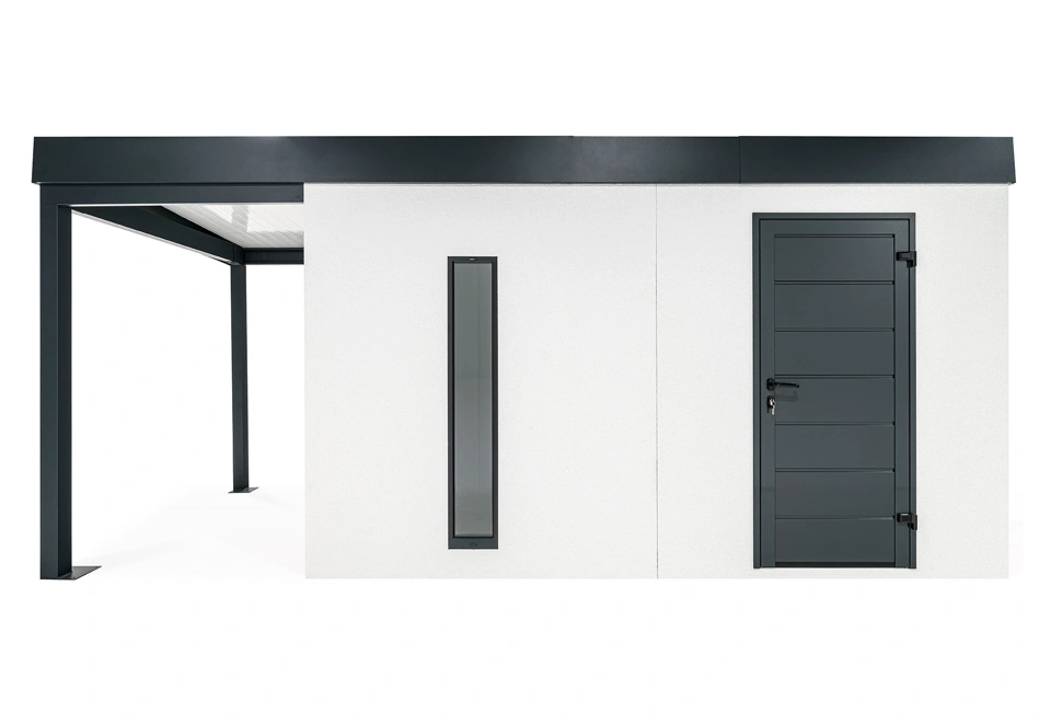 GARDEON® House with skylight and left carport