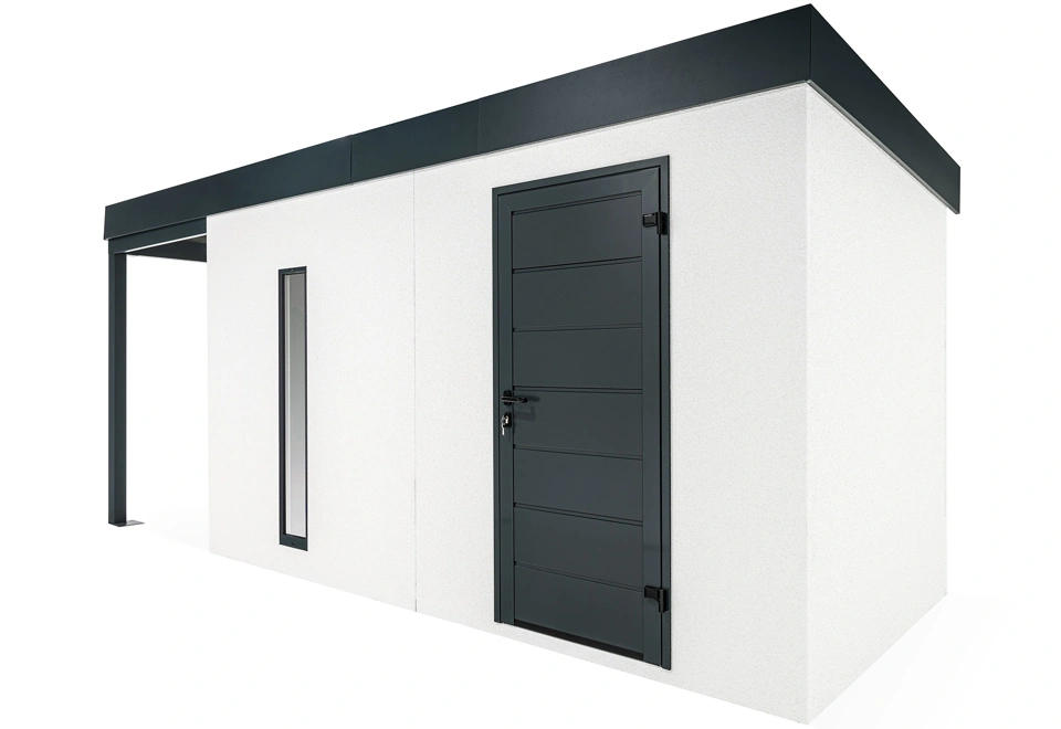 GARDEON® House with skylight and left carport