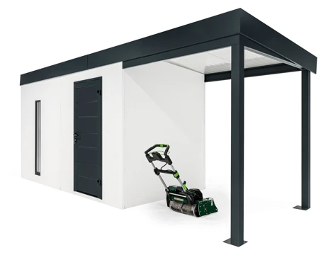 GARDEON® House with skylight and right carport