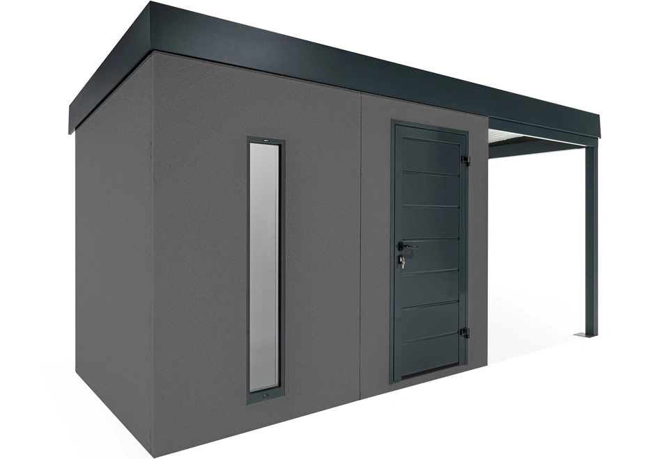 GARDEON® House with skylight and right carport