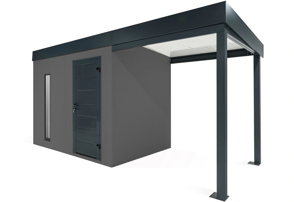 GARDEON® House with skylight and right carport