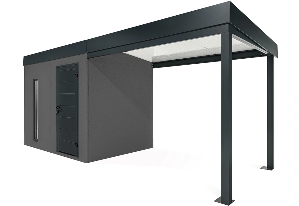 GARDEON® House with skylight and right carport