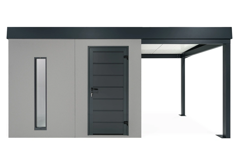 GARDEON® House with skylight and right carport