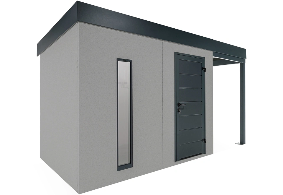 GARDEON® House with skylight and right carport