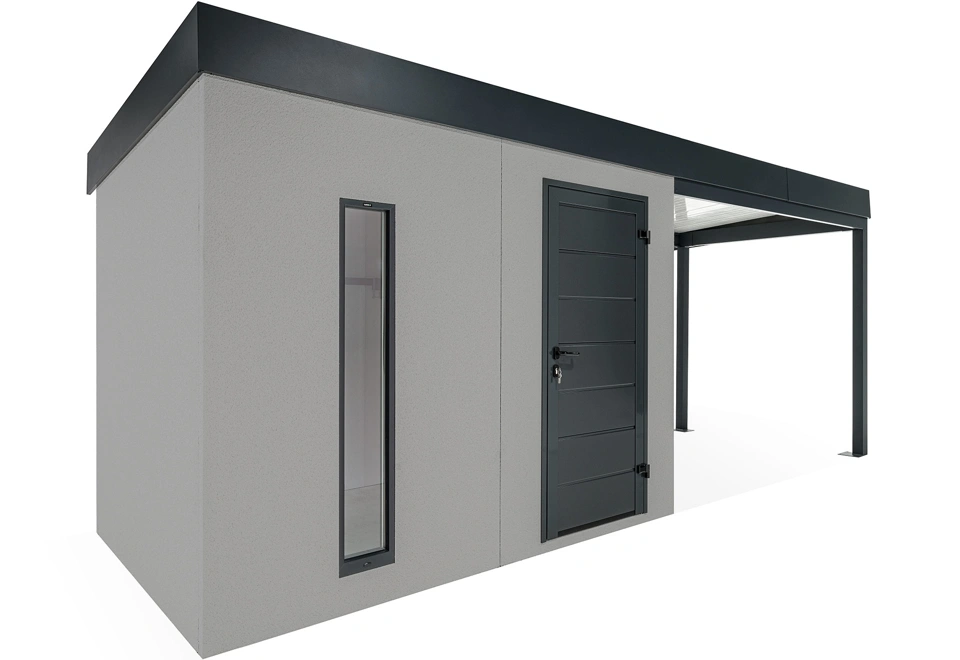 GARDEON® House with skylight and right carport