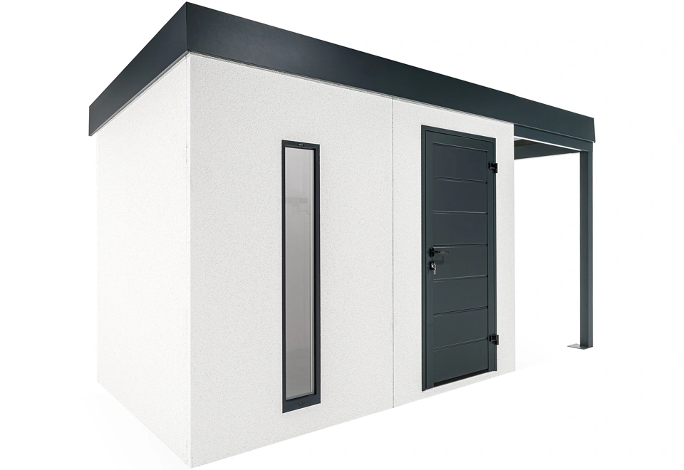 GARDEON® House with skylight and right carport