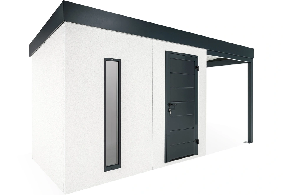 GARDEON® House with skylight and right carport