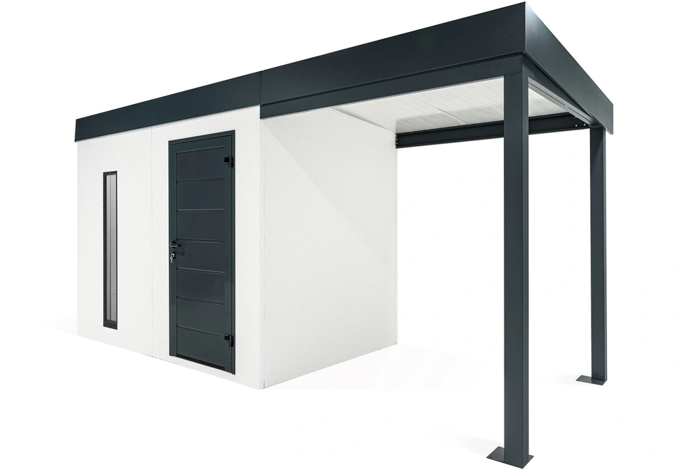 GARDEON® House with skylight and right carport