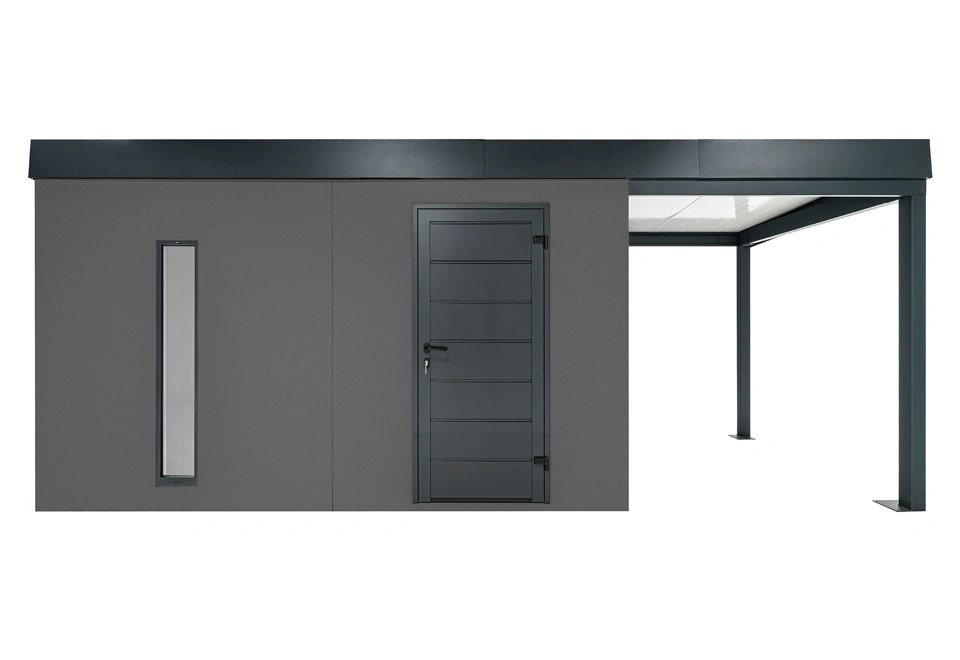 GARDEON® House with skylight and right carport