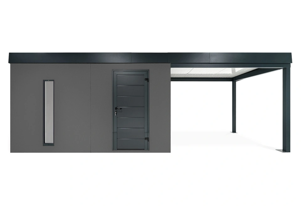 GARDEON® House with skylight and right carport