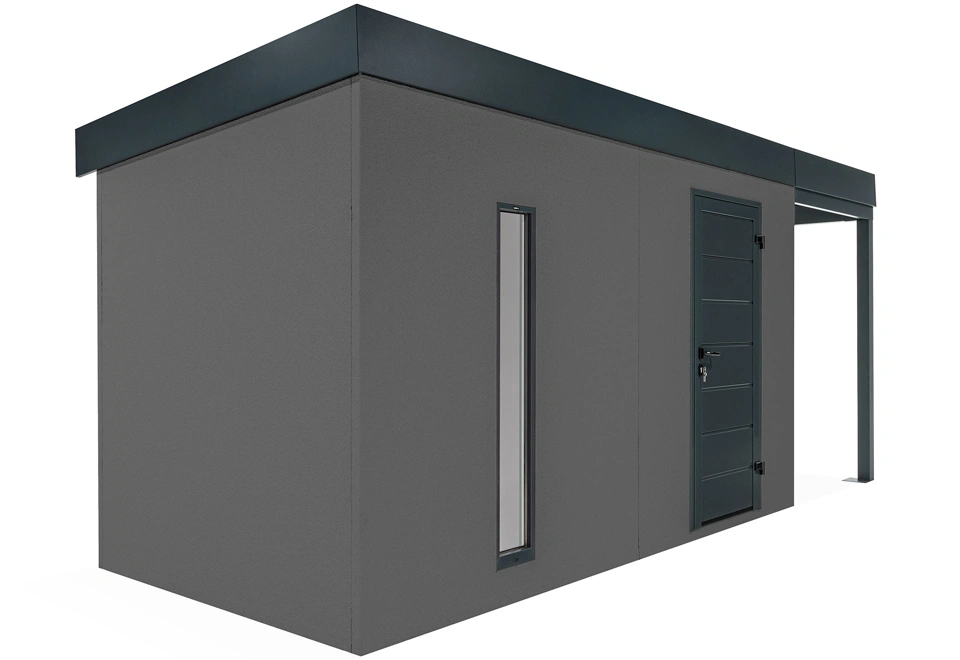 GARDEON® House with skylight and right carport