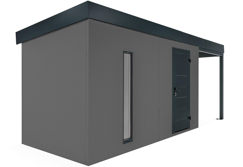 GARDEON® House with skylight and right carport