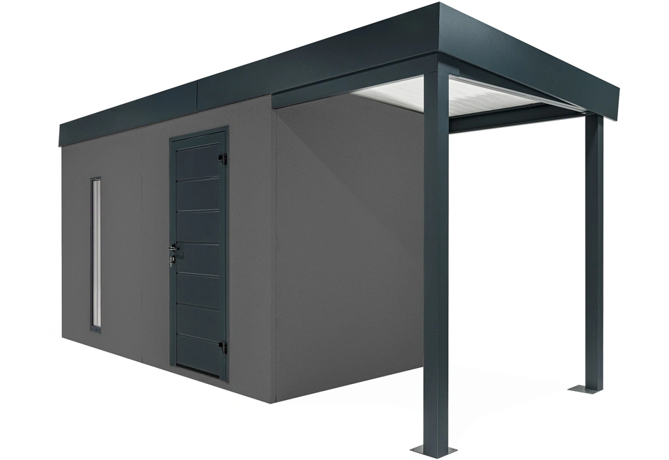 GARDEON® House with skylight and right carport