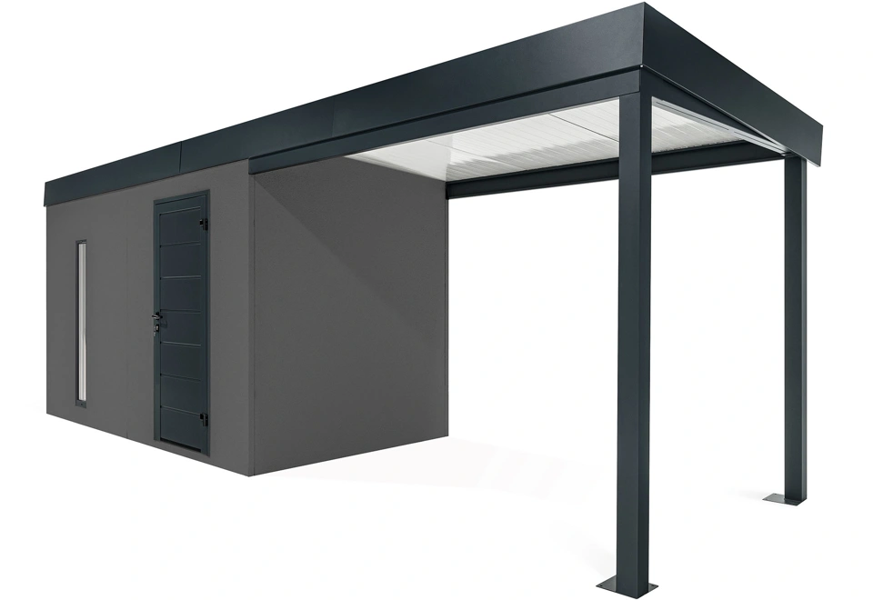 GARDEON® House with skylight and right carport