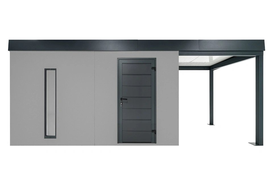 GARDEON® House with skylight and right carport