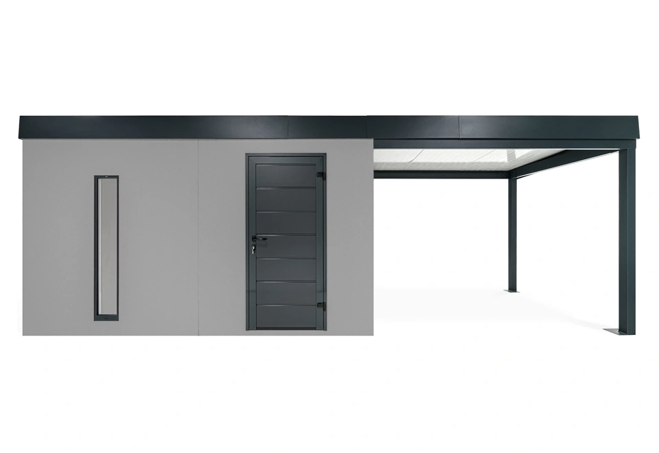 GARDEON® House with skylight and right carport