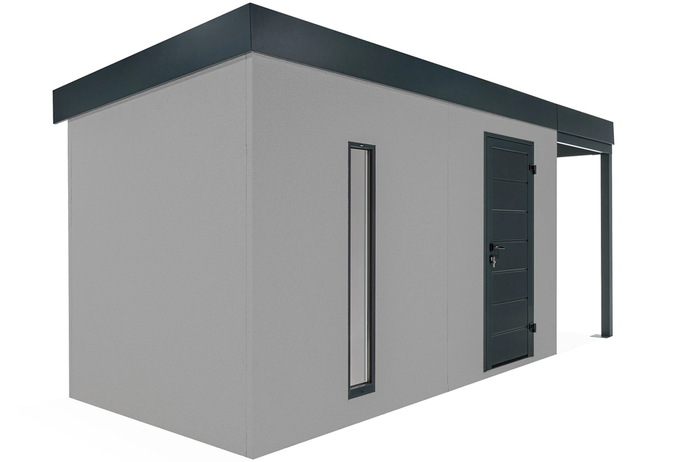 GARDEON® House with skylight and right carport