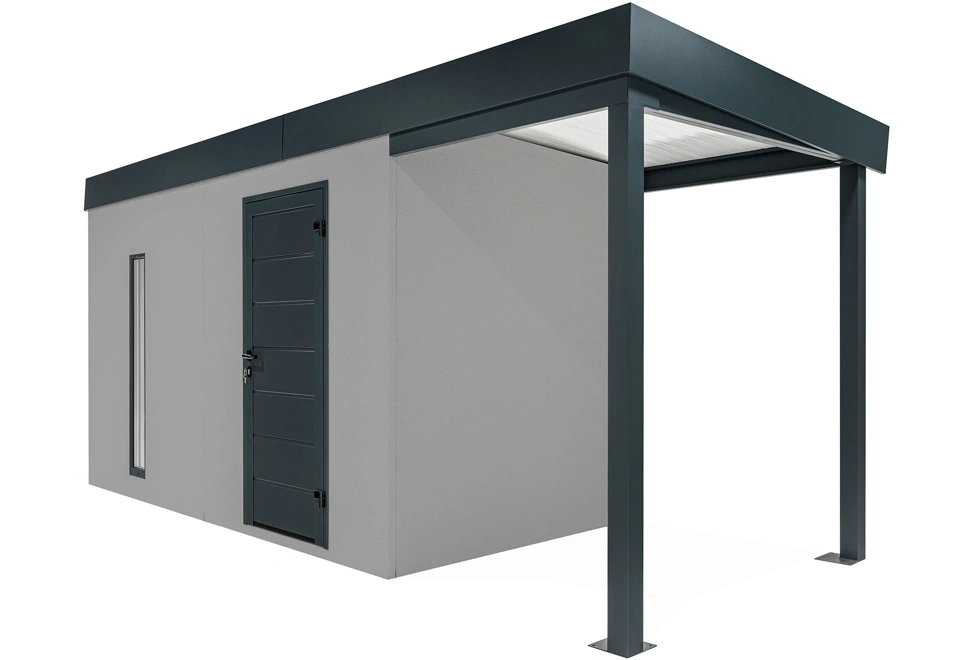 GARDEON® House with skylight and right carport