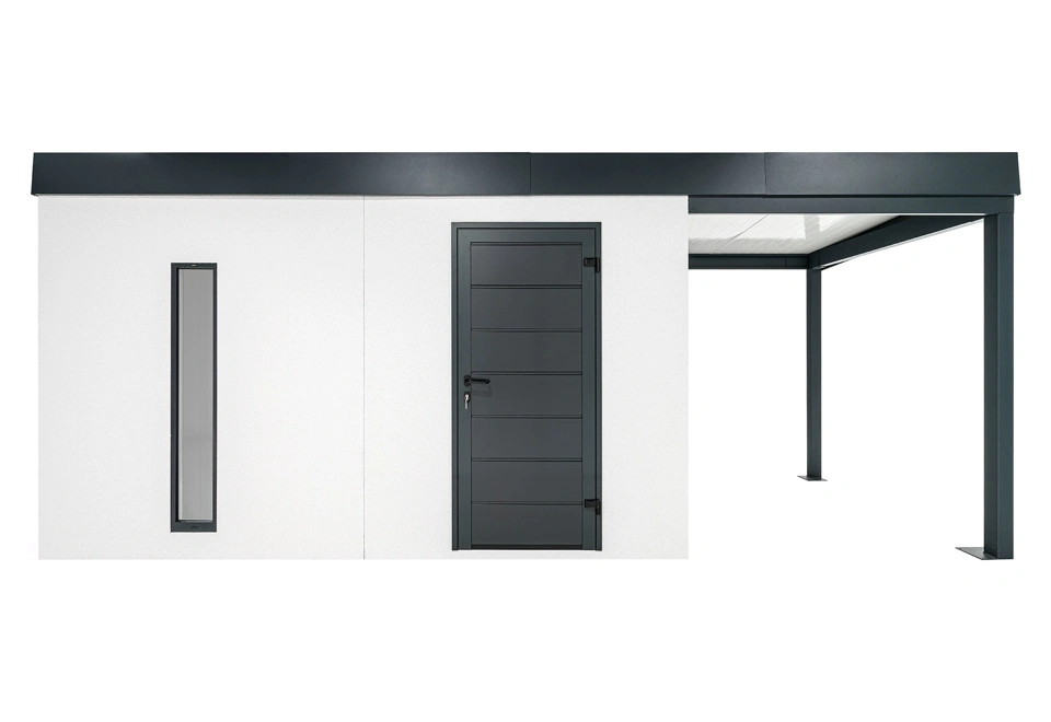 GARDEON® House with skylight and right carport