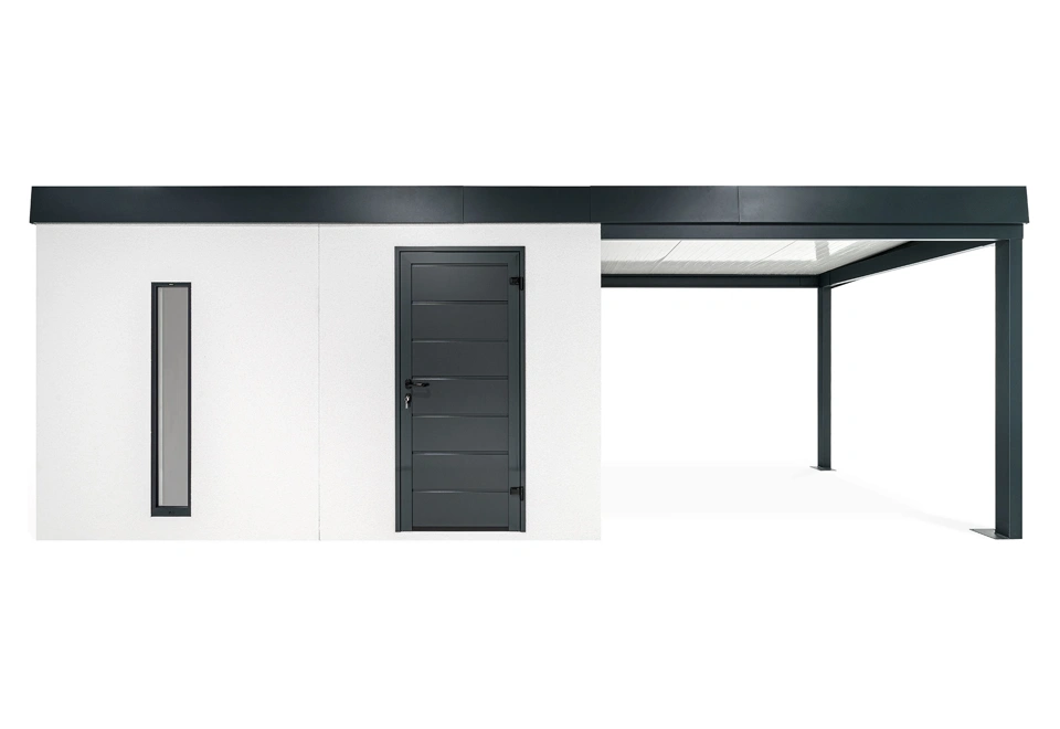 GARDEON® House with skylight and right carport