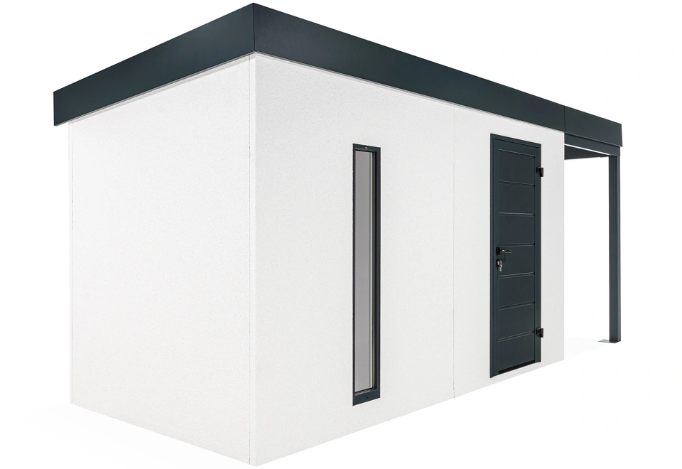 GARDEON® House with skylight and right carport