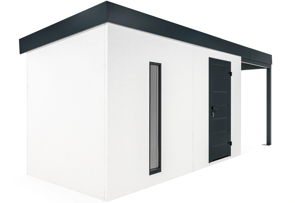 GARDEON® House with skylight and right carport