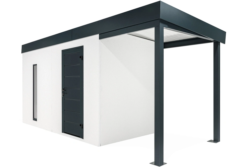 GARDEON® House with skylight and right carport