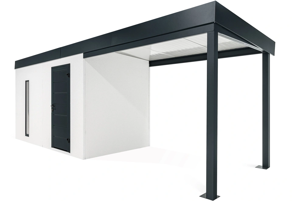 GARDEON® House with skylight and right carport