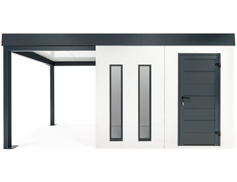 GARDEON® House with skylights and carport