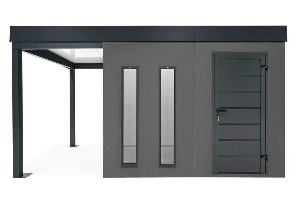 GARDEON® House with skylights and carport