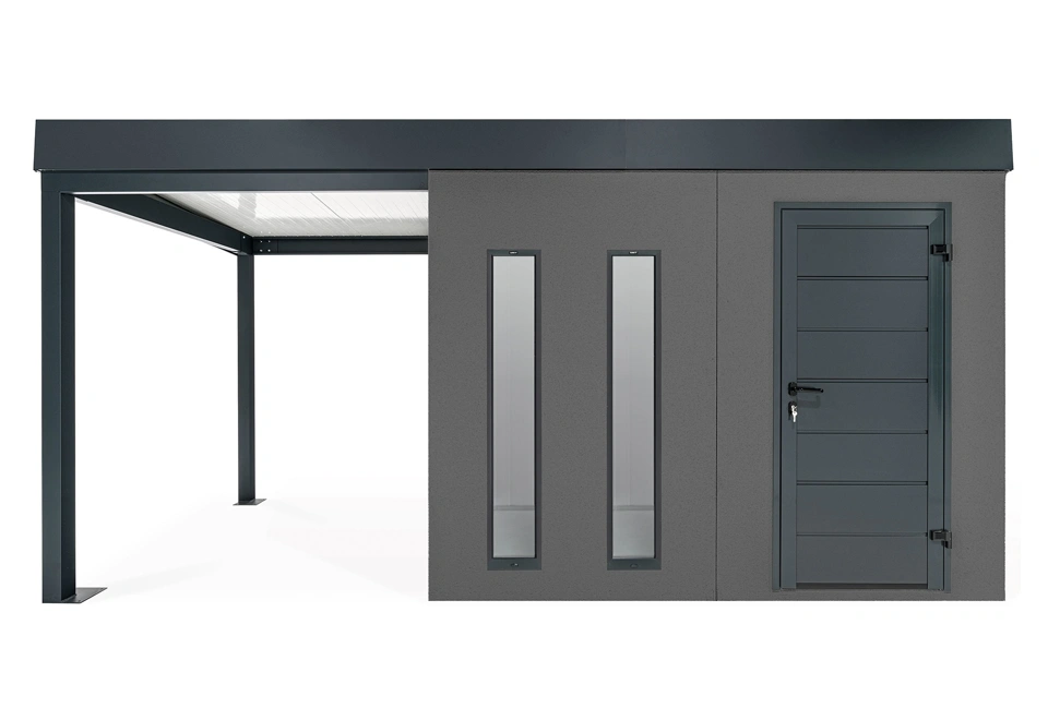 GARDEON® House with skylights and carport