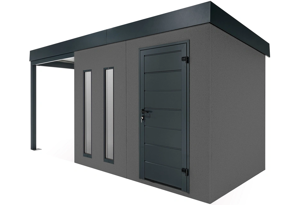 GARDEON® House with skylights and carport