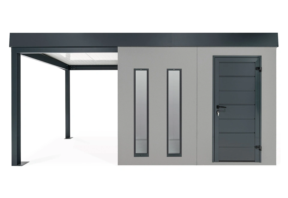 GARDEON® House with skylights and carport