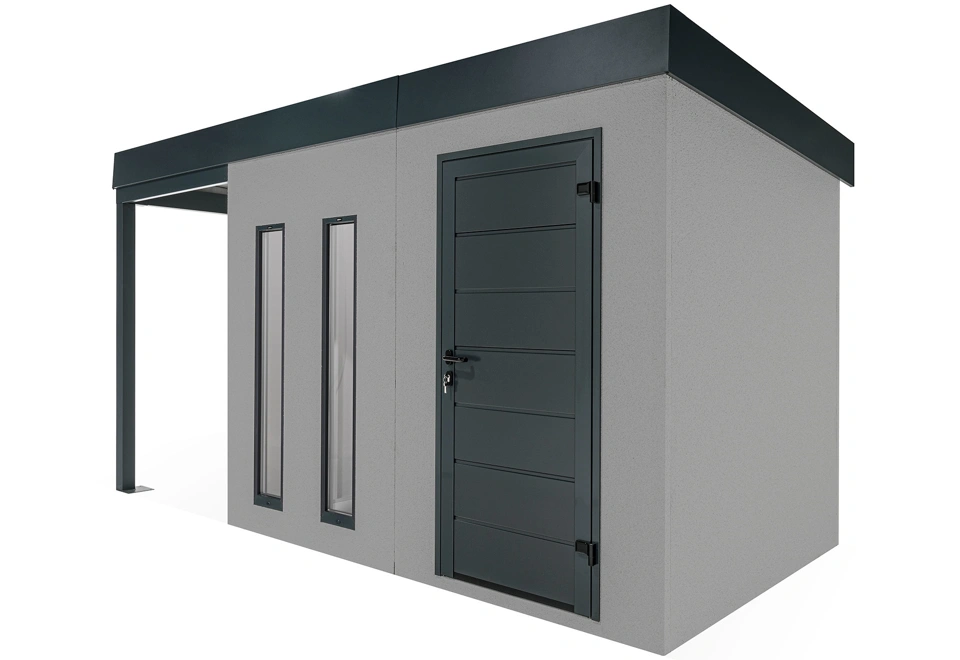 GARDEON® House with skylights and carport