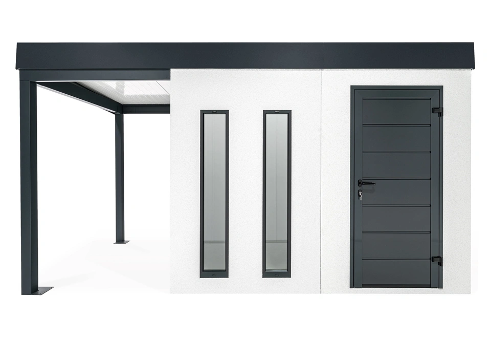 GARDEON® House with skylights and carport