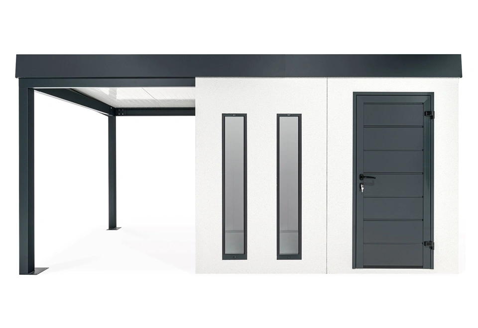 GARDEON® House with skylights and carport