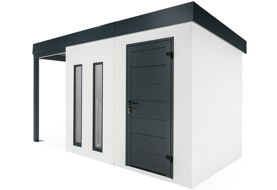 GARDEON® House with skylights and carport