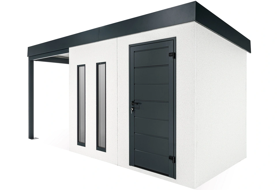 GARDEON® House with skylights and carport