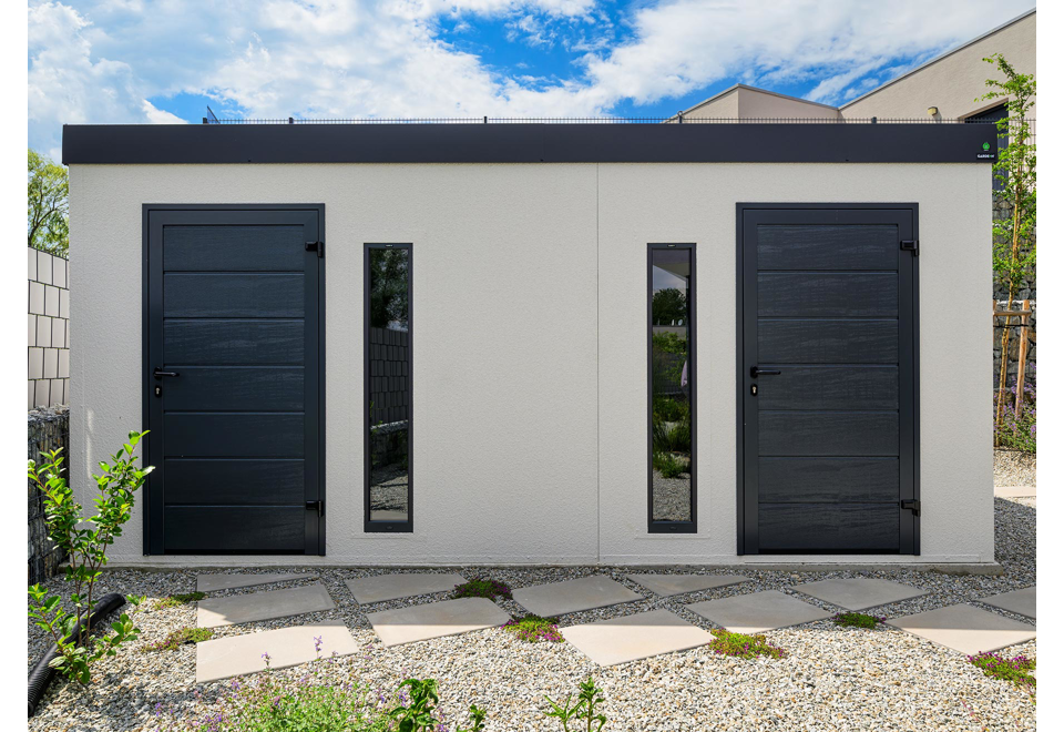 GARDEON® House with two doors and two skylights