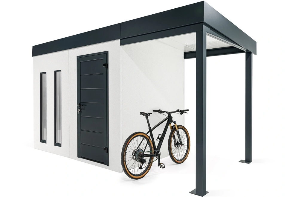 GARDEON® House with two skylights and right carport