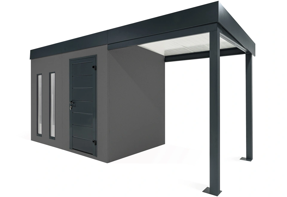 GARDEON® House with two skylights and right carport