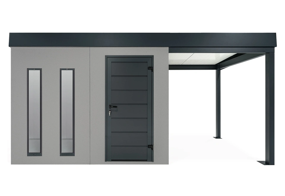 GARDEON® House with two skylights and right carport