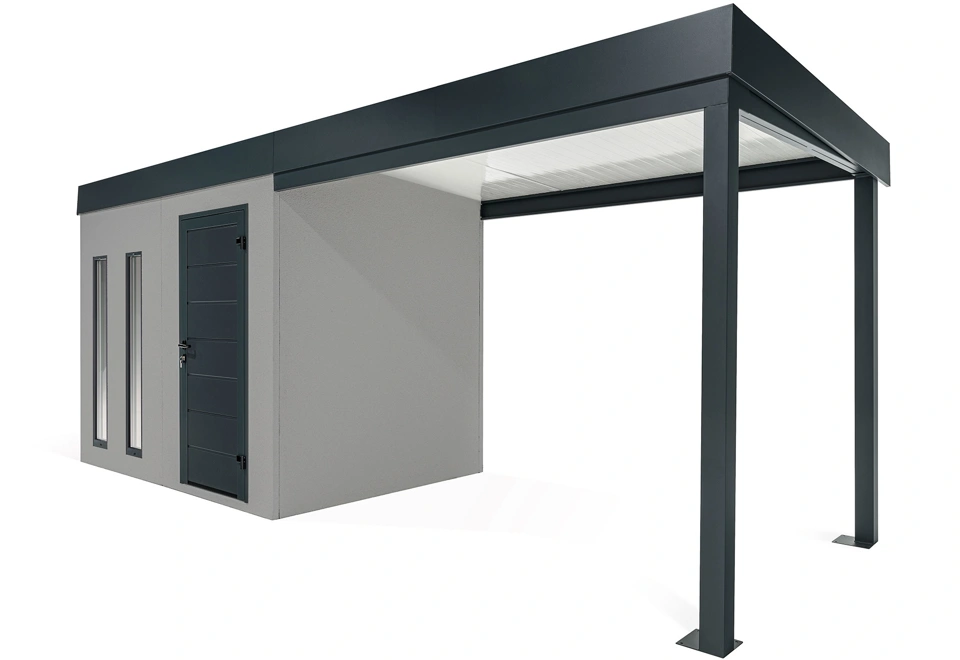 GARDEON® House with two skylights and right carport