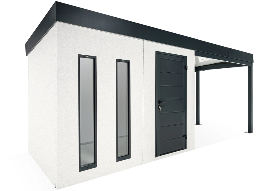 GARDEON® House with two skylights and right carport