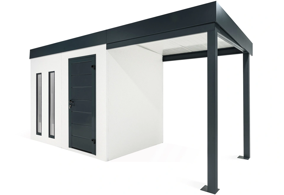 GARDEON® House with two skylights and right carport