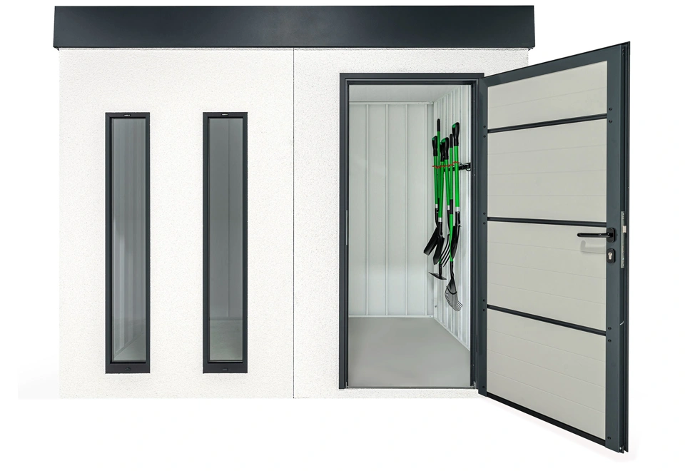 Garden house with two skylights