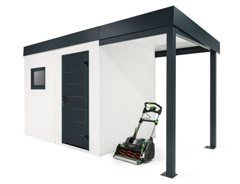 GARDEON® House with window and right carport