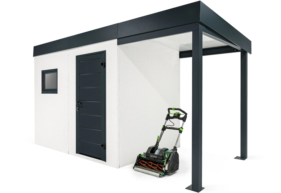 GARDEON® House with window and right carport