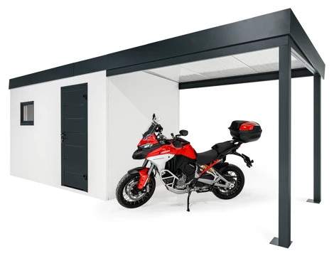 GARDEON® House with window and right carport