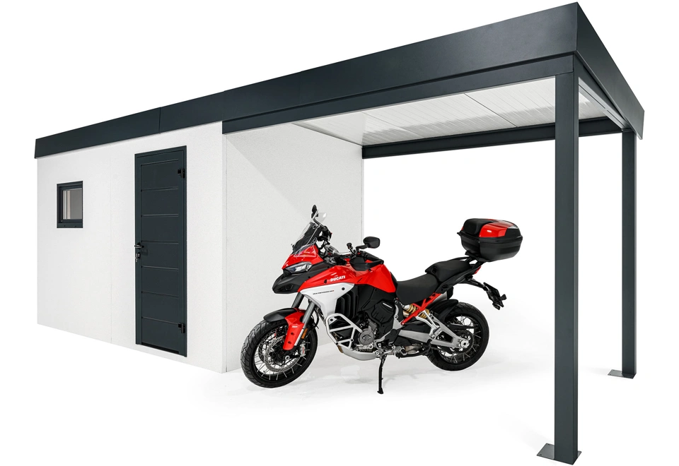 GARDEON® House with window and right carport